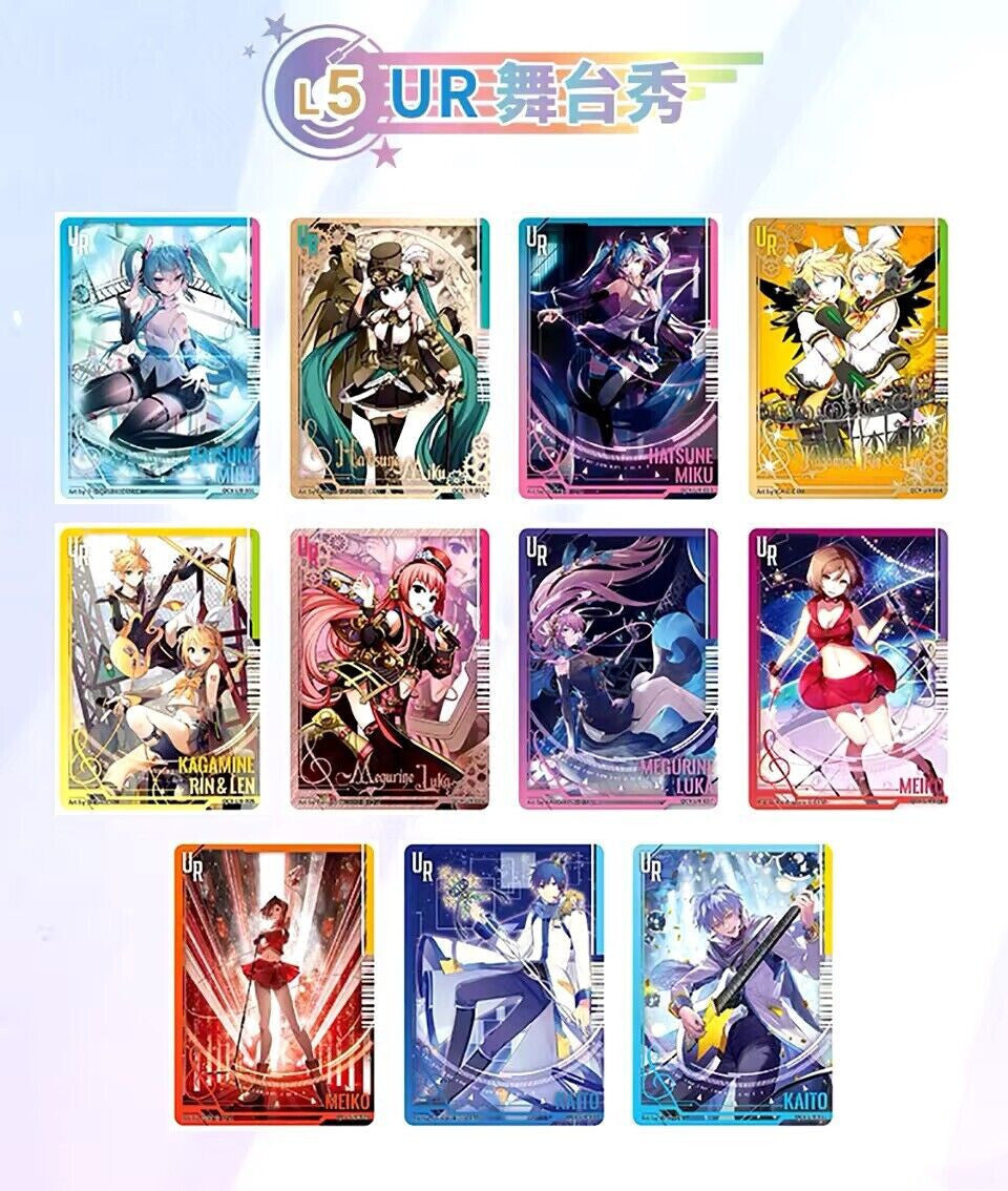 Kayou Hatsune Miku 30 Pack Booster Box CCG Trading Card Game New