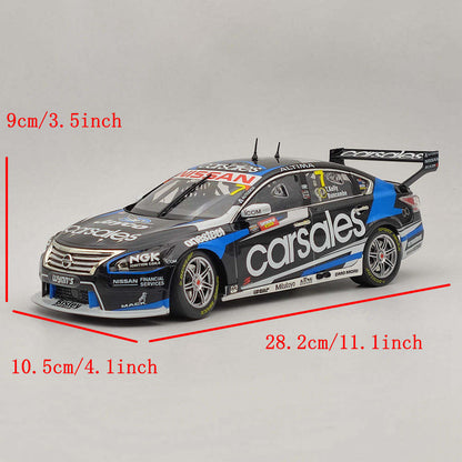 1/18 Apex Nissan Altima Carsales #7-T.Kelly/ Buncombe 2015 Bathurst 1000 AD80810 Diecast Models Car Limited Collection