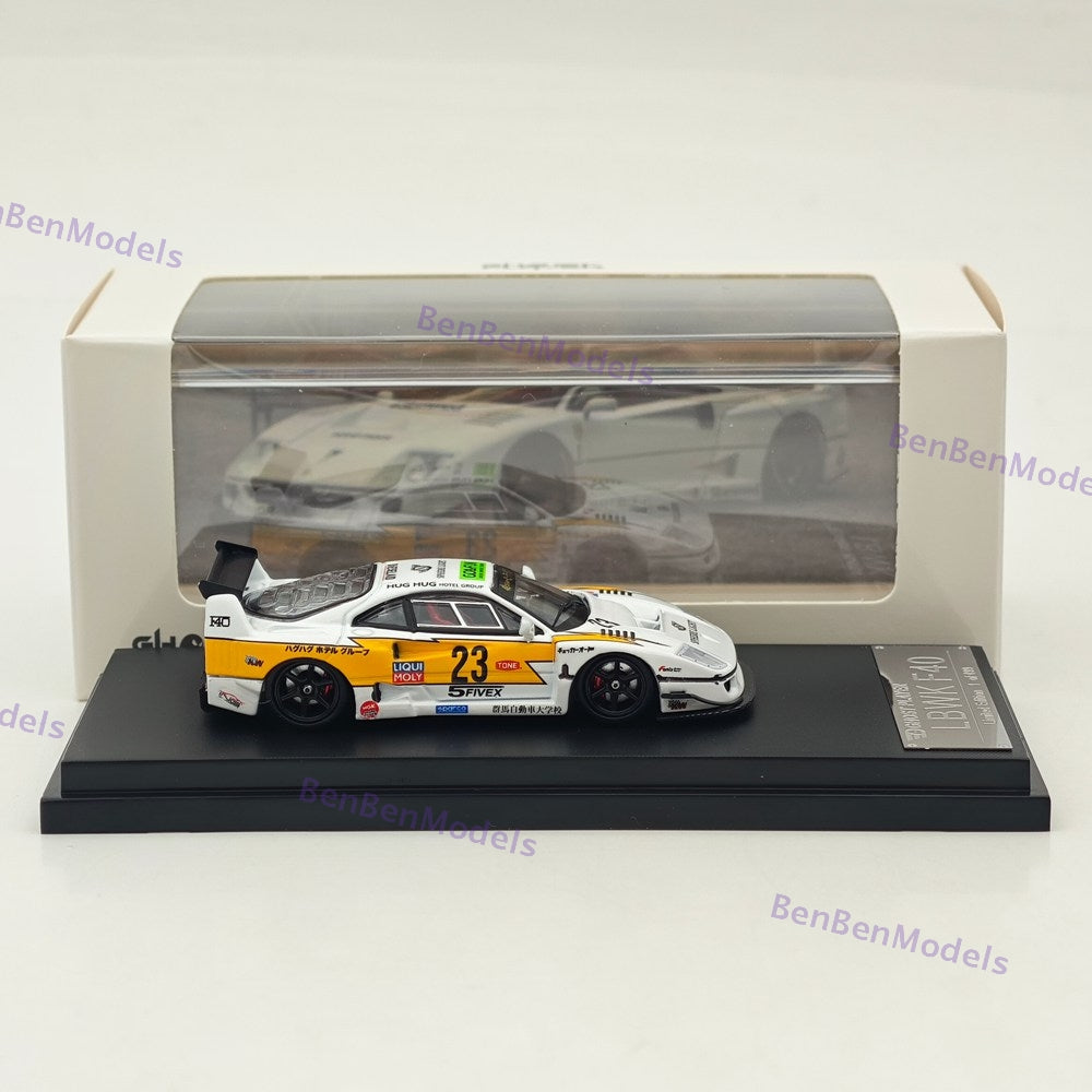 1/64 Ghost Player F40 #23 LBWK Racing Sports Model Diecast Metal Car Limited