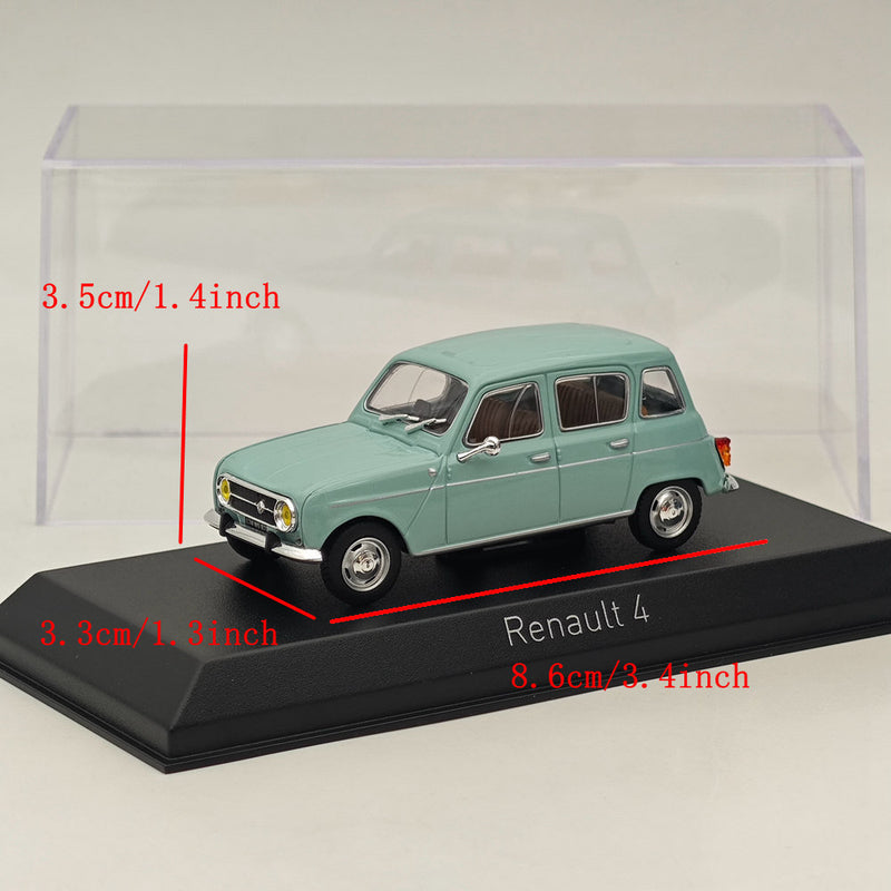 1/43 Norev Renault 4 Diecast Model Cars Limited Collection Green