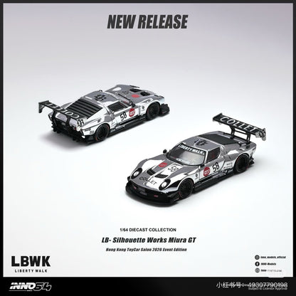 INNO64 1:64 LB-Silhouette Works Boxset Hong Kong ToyCar Salon 2026 Diecast Model