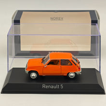 1:43 Norev Renault 5 R5 1972 modèle de voiture moulé sous pression Collection limitée Orange