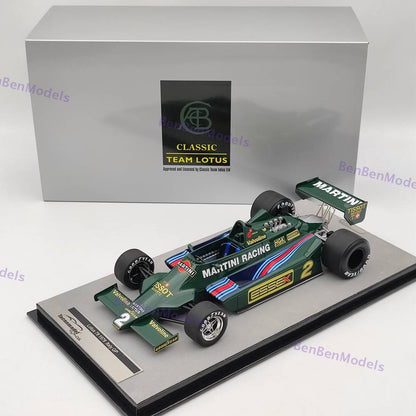 1/18 Tecnomodel Mythos Series Lotus 79 1979 ltaly GP #1 Carlos Rentemann Resin