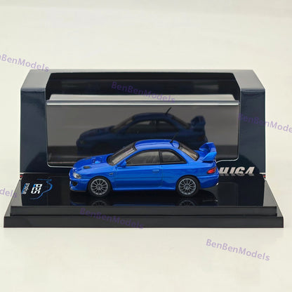 1/64 Hobby Japan Prodrive P25 2023 Impreza 22B Blue Diecast Metal Car