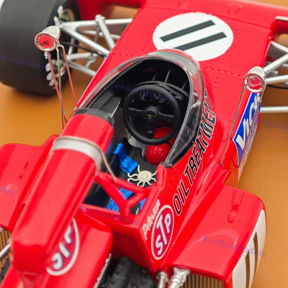 Tecnomodel 1/18 March 721X 1972 Belgium GP Driver Ronnie Peterson #11 TM18-288A