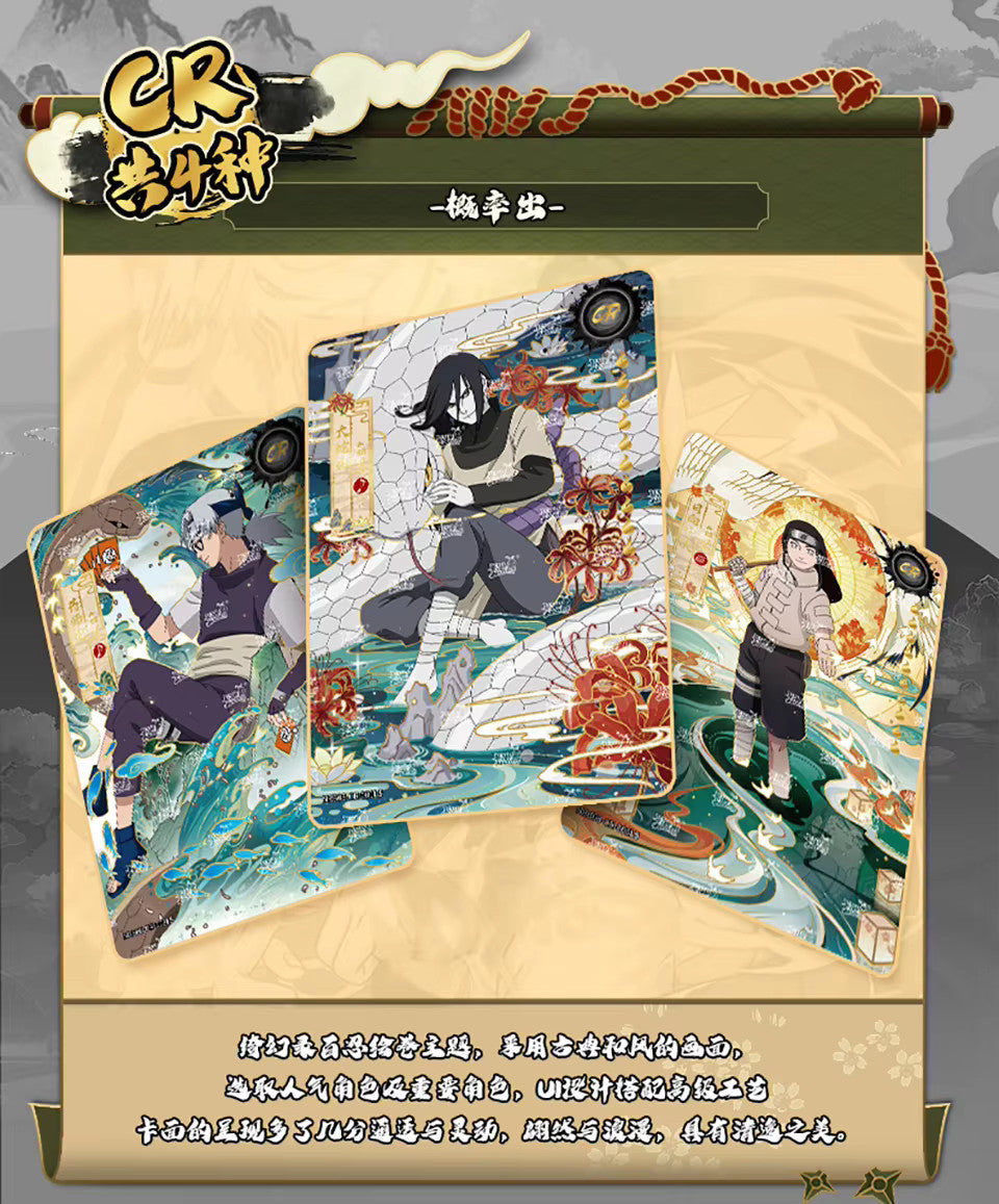 Naruto Official Trading Card Premium Booster Box TCG Anime Kayou NR-CC-B008 NEW