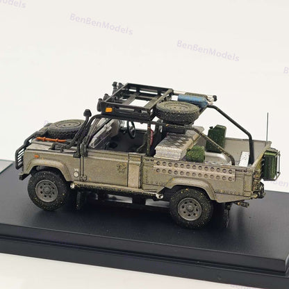 1:64 STREET WARRIOR Defender Tomb Raider x Land Rover Limited 499 Diecast Model