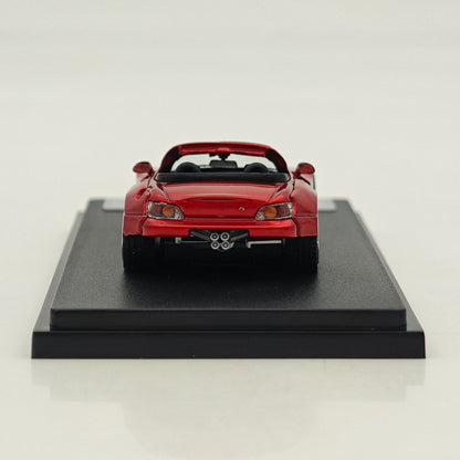 Rhino Model RM 1:64 S2000 Color changing purple/Red Wide body modified convertible hardtop Diecast Model Car Collectible