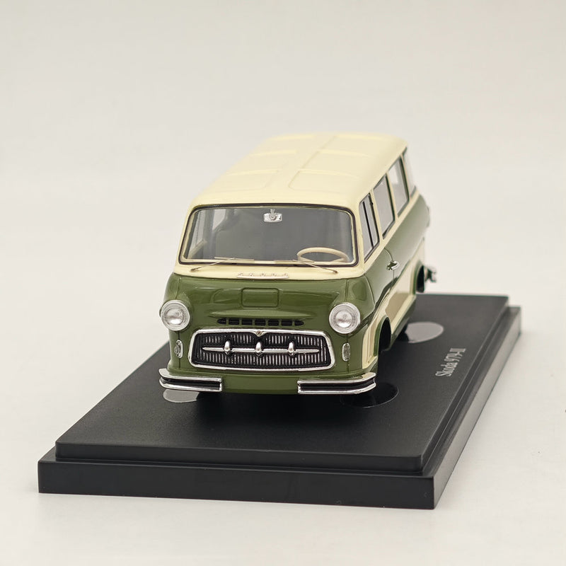 1/43 AutoCult Skoda 979-II Minibus Cz Beige/Green Model Car Limited