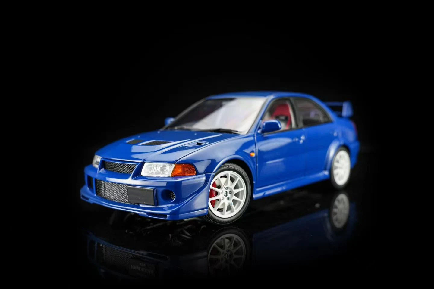 Pre-order MOTORHELIX 1:18 Lancer Evolution VI GSR T.M.E. (6.5) Full Opening Diecast Model Car