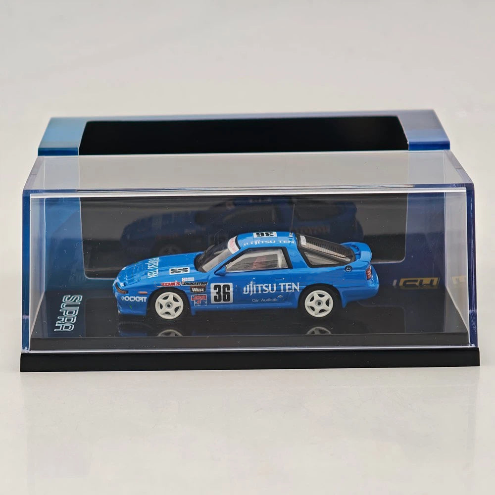 Hobby Japan 1/64 Supra MA70 Turbo Minolta 88 Biyo 89 Fujitsuten TOM'S 90 Diecast