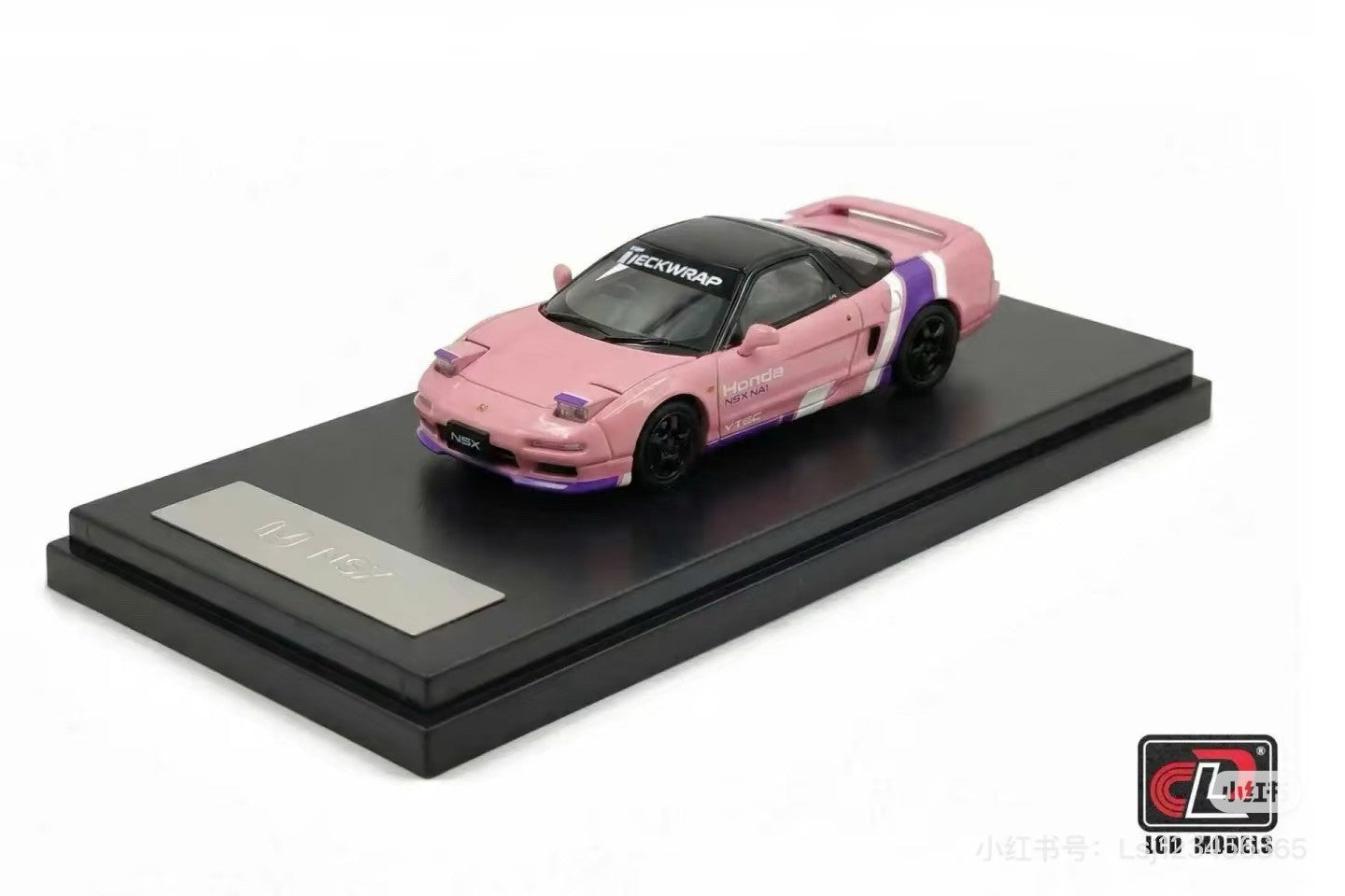 LCD 1:64 for NSX (NA1) Pink - CoolCarShow Shenzhen Exclusive Diecast Toys Car Model Gift