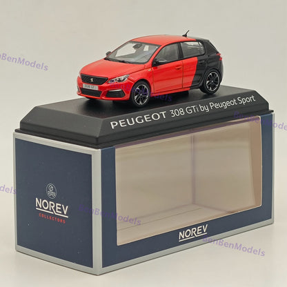 1/43 Norev 308 GTi SPORT VERSIO Diecast Models Car Limited Red/BLACK