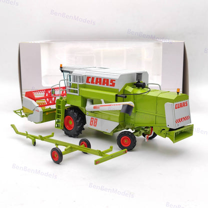 Replicas 1/32 CLAAS 88 MAXI DOMINATOR COMBINE HARVESTER & HEADER TRAILER REP170