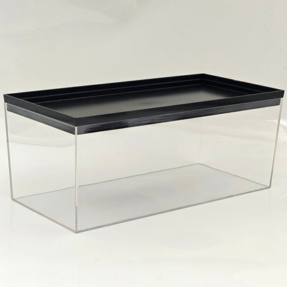 1:18 Dustproof Acrylic Display Case Flocked Base For Diecast Car Collectibles Storage