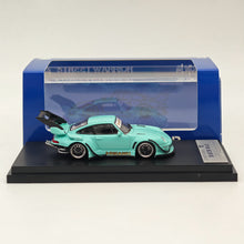 1:64 SW Green Luminous RWB 993 Tomianki Racing Sports Classic Model Diecast