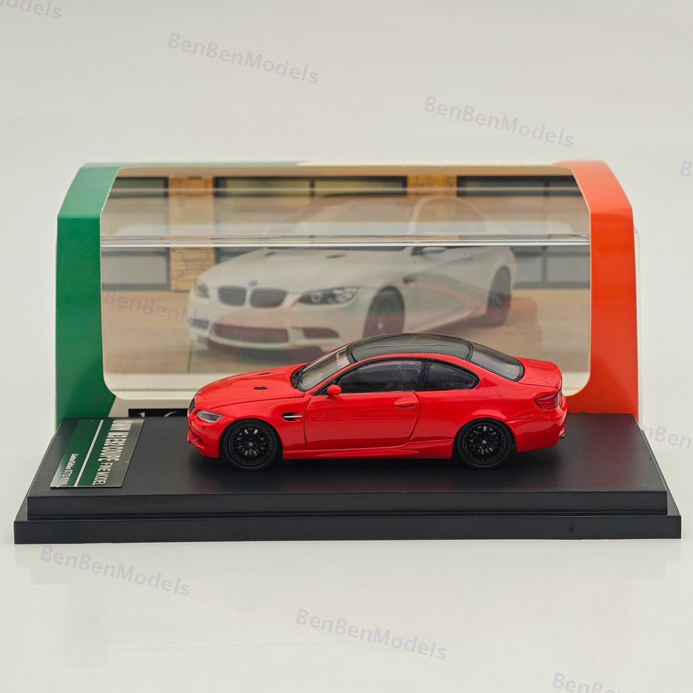 Fine model 1/64 Red BMW M3 E92 COUPE Diecast Model Car Limited Collection Gifts