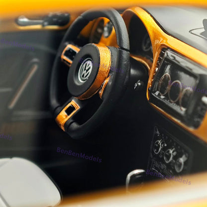 1/18 Volkswagen Beetle Dune Concept Radscale Gold Resin Car Limited Collection