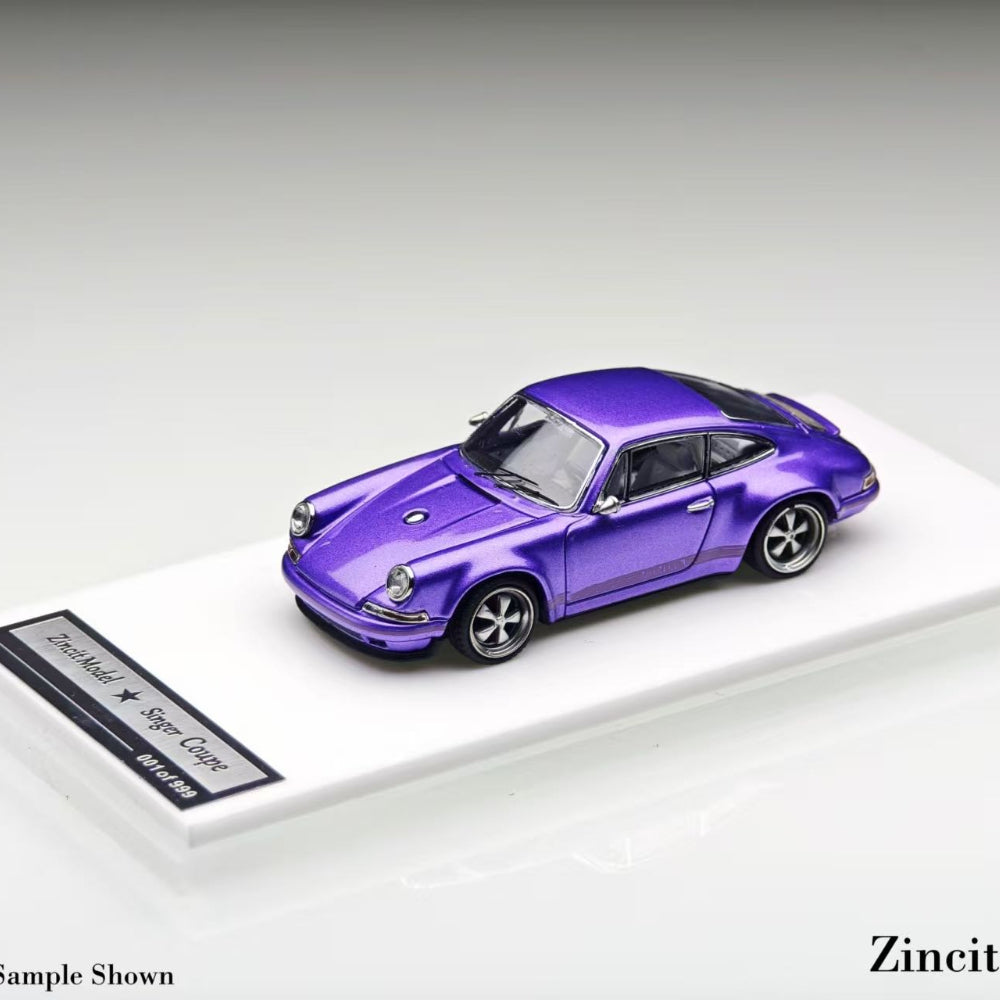 Zincit Model 1:64 Singer Coupe debuts in five colors at Foshan exhibition Diecast Model Car Collectible