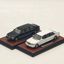 WTX 1 64 W140 S600 Stretch Limousine Black Diecast Model Collectible Display Car