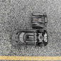 MJ 1/64 Koenigsegg one1 Customized Diecast Toys Car Models Miniature Hobby Collection Gifts Black Carbon