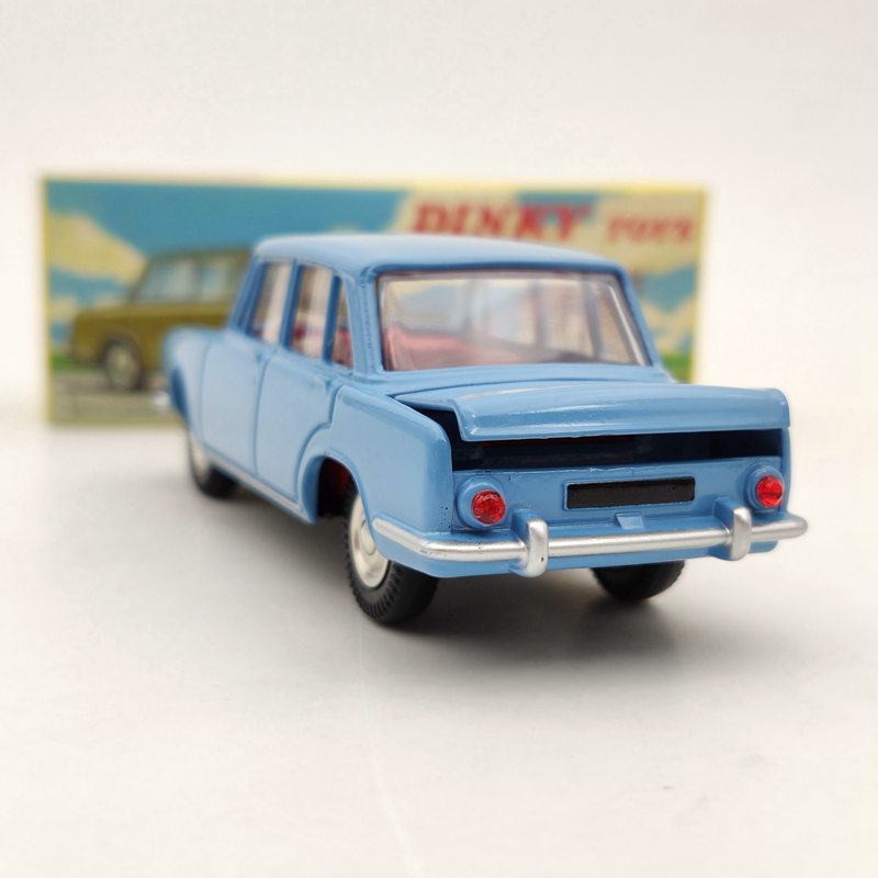 1:43 Atlas DINKY TOYS 523 SIMCA 1500 Diecast Models Collection Blue Used