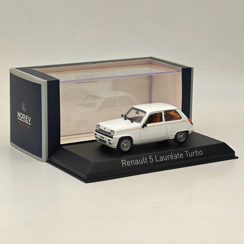 1/43 Norev Norev Renault 5 Lauréate Turbo 1985 Diecast Model Cars Limited White