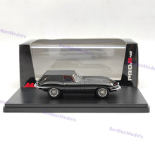 1:43 SCHUCO JAGUAR E-TYPE "HAROLD & AMP MAUDE" FUNERAL CAR - Resin Black Used