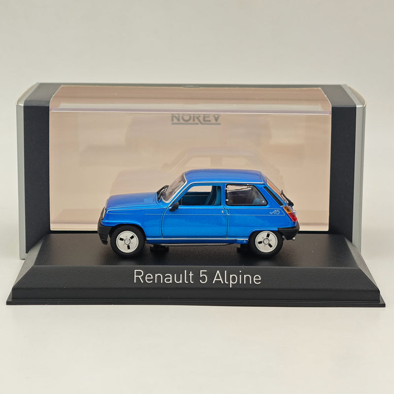 1/43 Norev Renault 5 Alpine 1977 Diecast Model Cars Limited Collection Blue