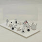 1/43 Scale F1 Pit Crew Resin Figures 12pcs Set for Racing Car Model Diorama