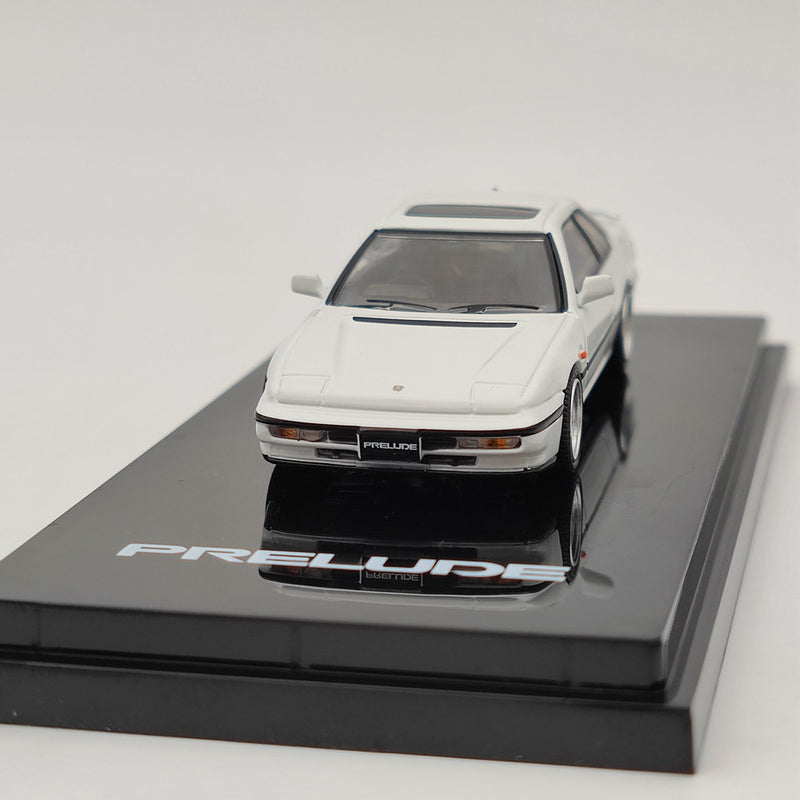 1/64 Hobby Japan Honda PRELUDE Si (BA5) 1989 Customized Ver. White HJ642002CW Diecast Toys Car Gift