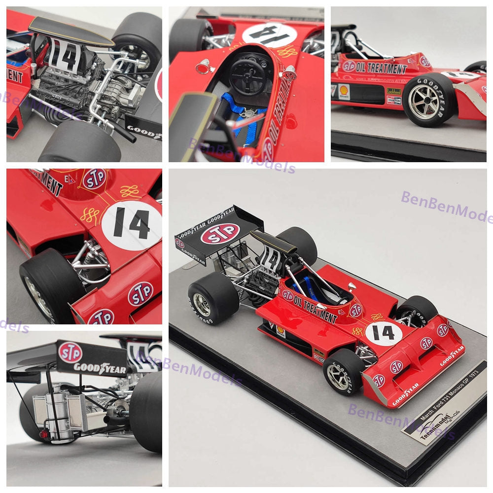 1/18 Tecnomodel March Ford 731 1973 Monaco GP #14 Jean-Pierre Jarier TM18-289A