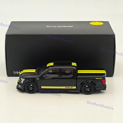 1:64 Funny Model F-150 Shelby Super Snake Pickup Sport Truck Model Diecast