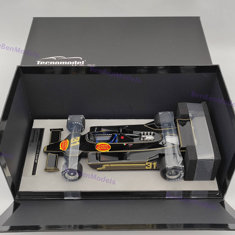 1/18 Tecnomodel Mythos Series Lotus 79 1979 Brasil GP #31 Hector Rebaque Resin