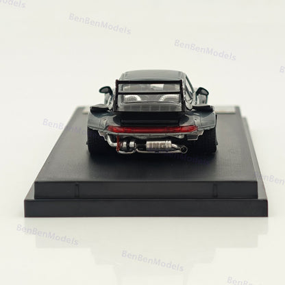 1/64 SW Porsche RWB 993 Wide Body Modification Diecast Model Car Varnish version