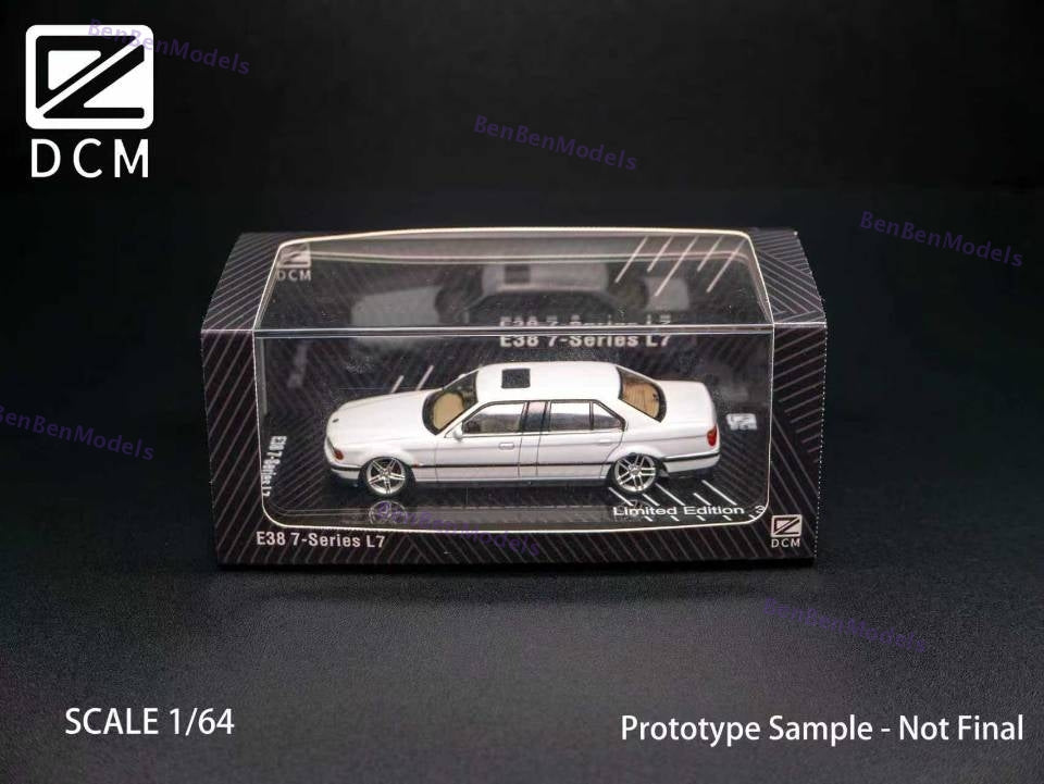 Pre-sale 1:64 DCM BMW Low Rider E32 7-Series / E34 5-Series / E38 7-Series L7