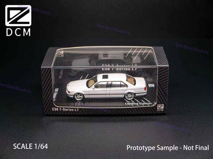 Pre-sale 1:64 DCM BMW Low Rider E32 7-Series / E34 5-Series / E38 7-Series L7