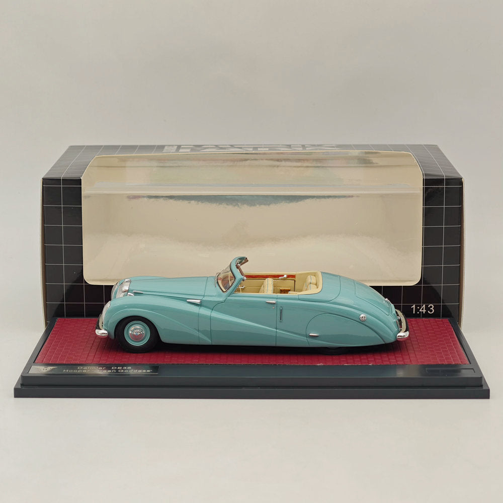 MATRIX-MODELS 1/43 Daimler DE36  Hooper Goddess green Resin Car MX10402-023
