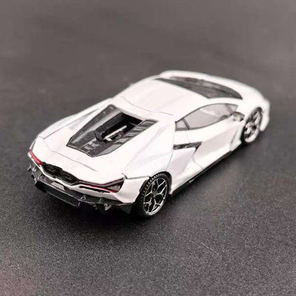 MJ 1:64 for Lamborghini Revuelto HPEV Miniature Diecast Toys Car Models Collection Gifts