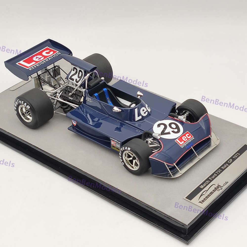 1/18 Tecnomodel March Ford 731 ltaly GP 1973 David Purley Resin Model TM18-289E