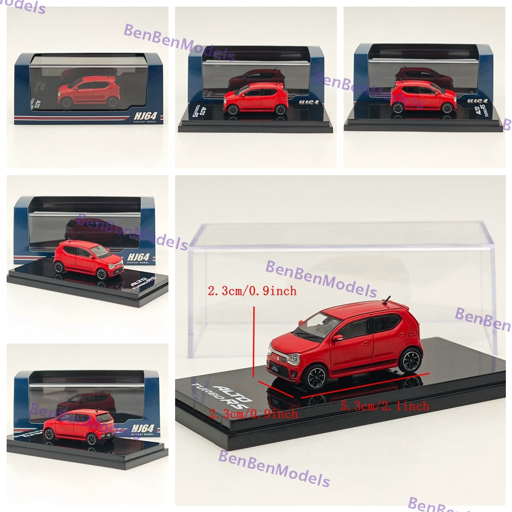 1/64 SUZUKI ALTO WORKS TURBO RS (HA36S) Diecast Model Car Collection Hobby Japan