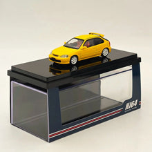 Hobby Japan 1/64 TYPE R (EK9) 1997 Sunlight yellow HJ643016AY with Engine Diecast Models Car Collection Auto Toys Gifts Hobby
