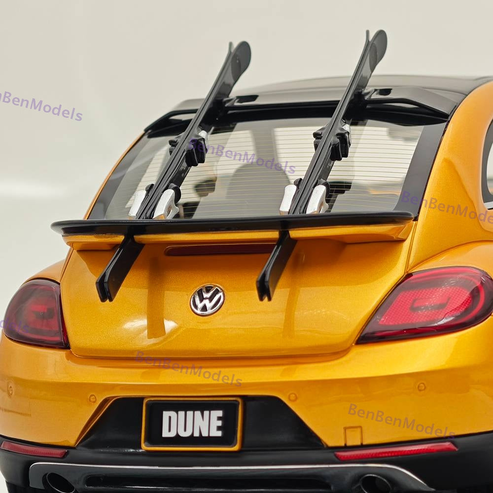 1/18 Volkswagen Beetle Dune Concept Radscale Gold Resin Car Limited Collection