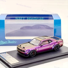 Stance Hunters 1:64 gradient purple Dodge SRT Hellcat Muscle Sports Diecast Metal Car US In stock
