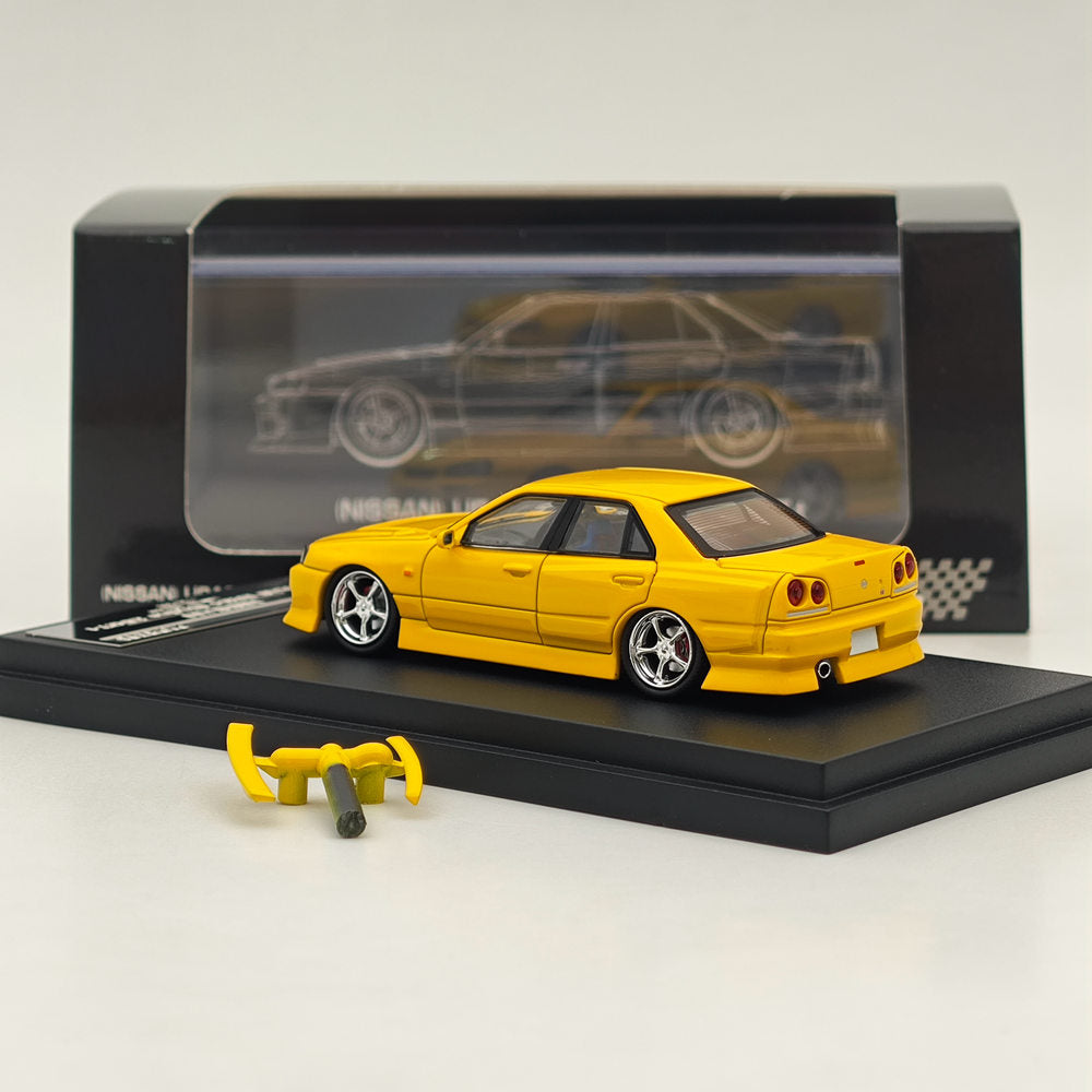 Mortal & OM 1:64 Nissan ER34 uras SKYLINE Miniature Diecast Toys Car Models Hobby Collection Gifts Limited 699