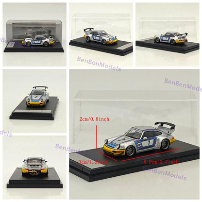1:64 SW Porsche RWB 964 Classic Sports Model Diecast Model Car Limited Edition
