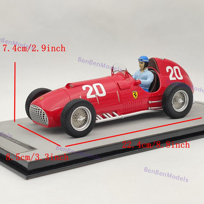 1/18 Tecnomodel Mythos Series Ferrari 375 F1 #20 Swiss GP 1951 A.Ascari Resin