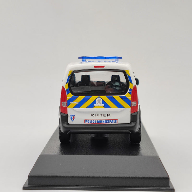 1/43 Norev Peugeot Rifter Van Diecast Model Police Car Christmas Gift Collection