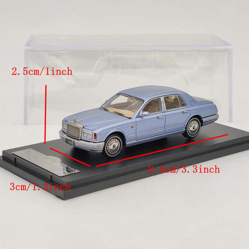 1/64 GFCC Rolls Royce Silver Seraph 1998 Blue Diecast Model Car Collection Toys Gift