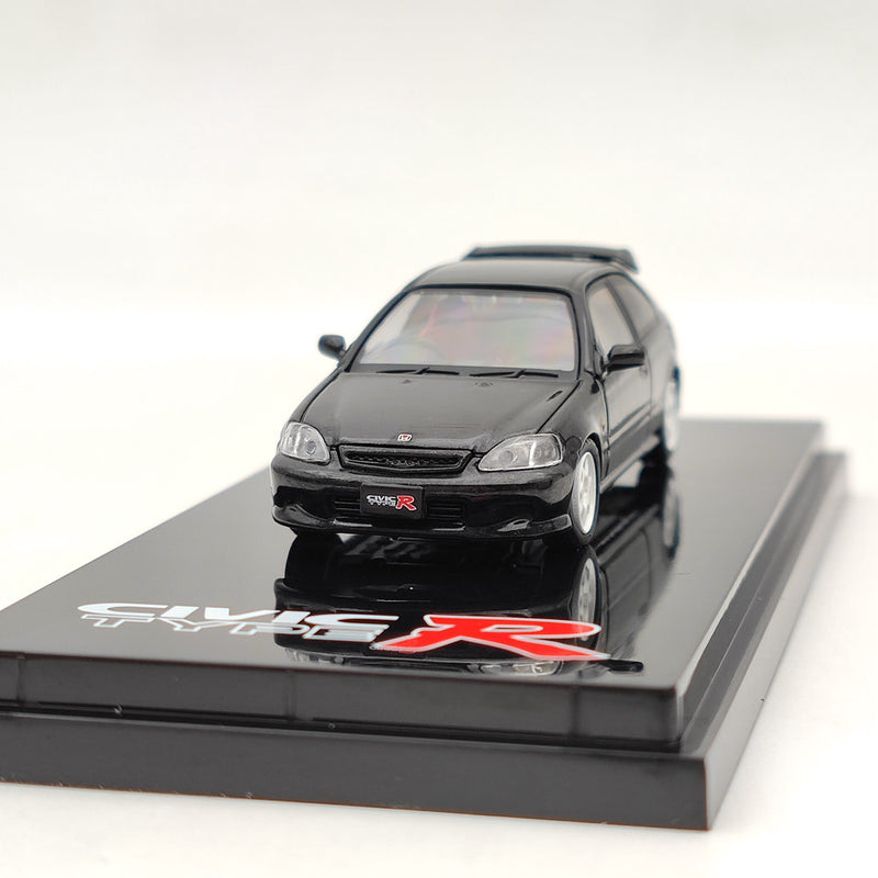 Hobby Japan HJ642016BK 1/64 Honda Civic TYPE R (EK9) With Engine Display Model